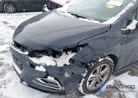 2016 Chevrolet Cruze Lt Auto из США, поврежденный, VIN 1G1BE5SM8G7301844